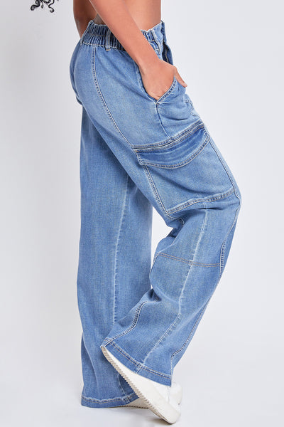 Junior Straight Cargo Jeans, Pack of 6