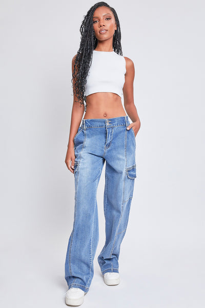 Junior Straight Cargo Jeans, Pack of 6