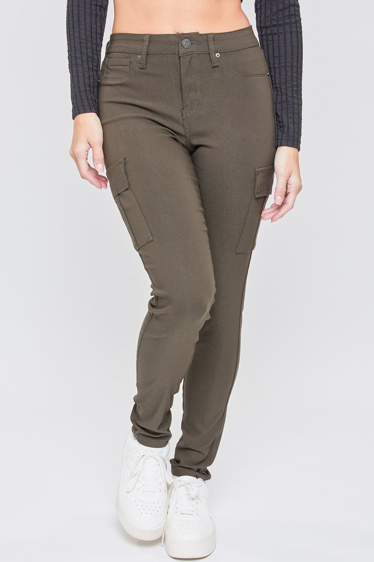 Junior Hyperstretch 1-Button Skinny Cargo Jean, Pack of 6