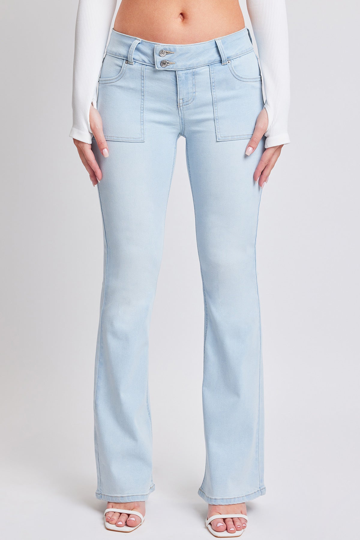 Junior Flare Low Rise Featuring Flap Back Pocket, Pack of 12