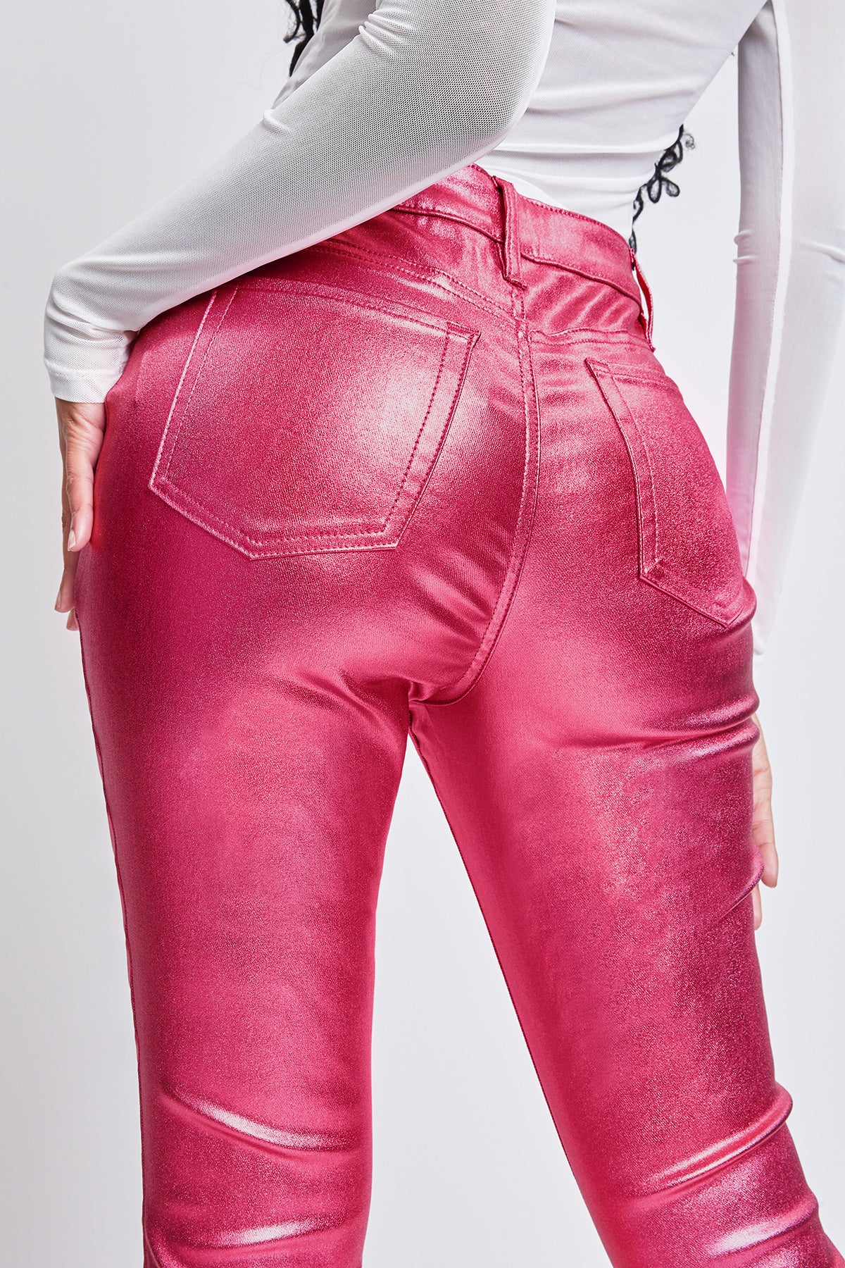 Junior High-Rise Hyperstretch Metallic Skinny, Pack of 6