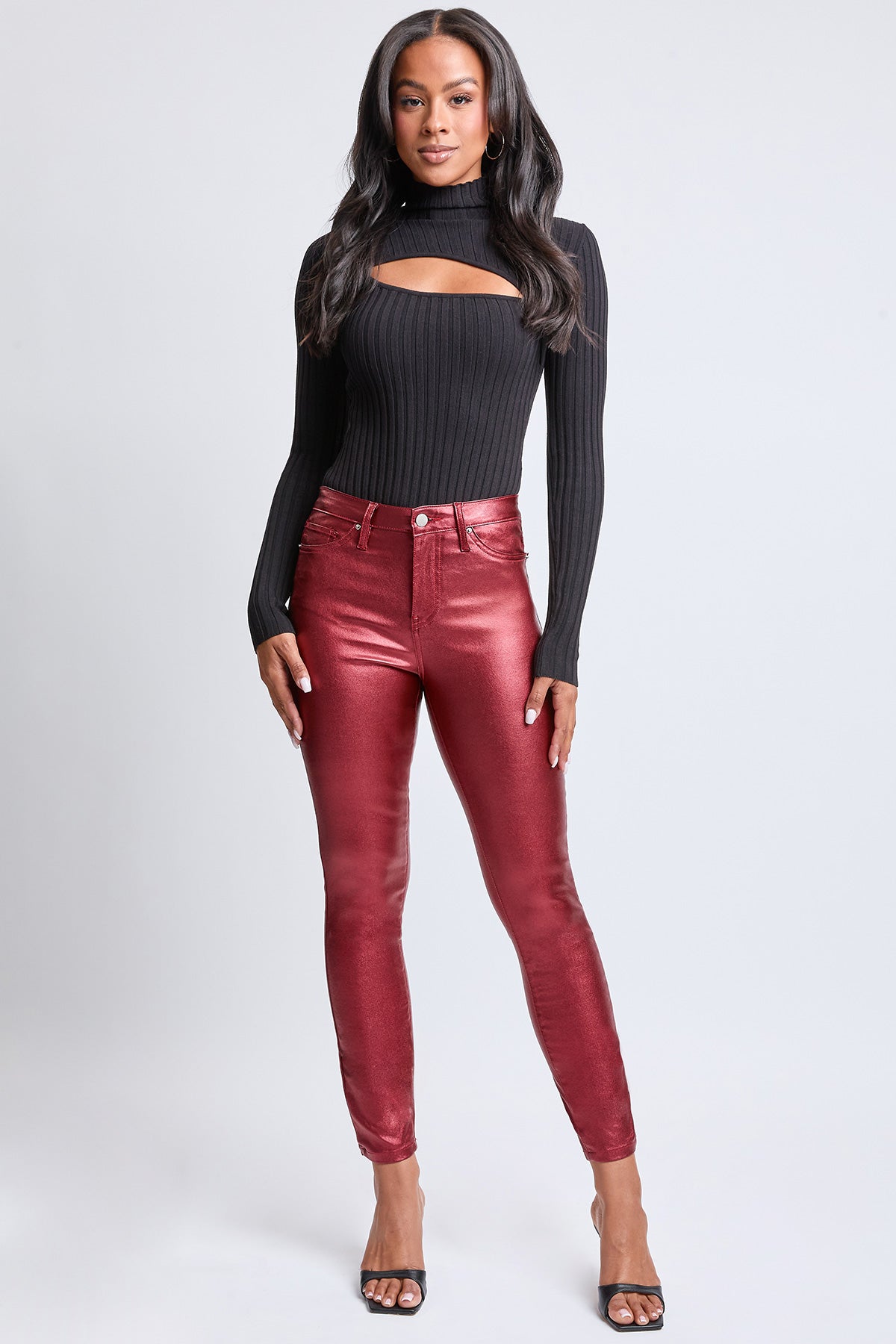 Junior High-Rise Hyperstretch Metallic Skinny, Pack Of 6