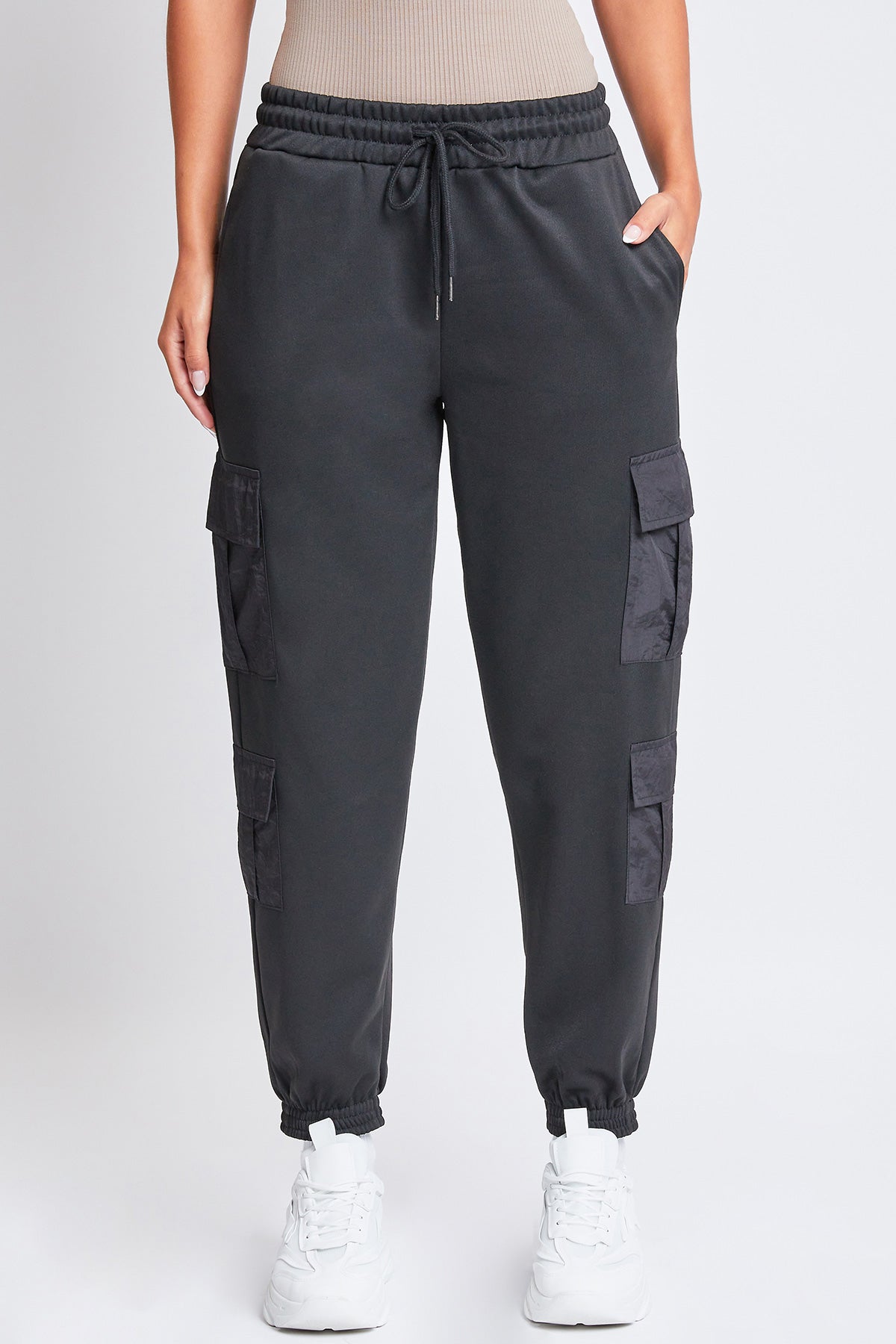Junior Joggers with Nylon Cargo Pockets, Pack Of 6
