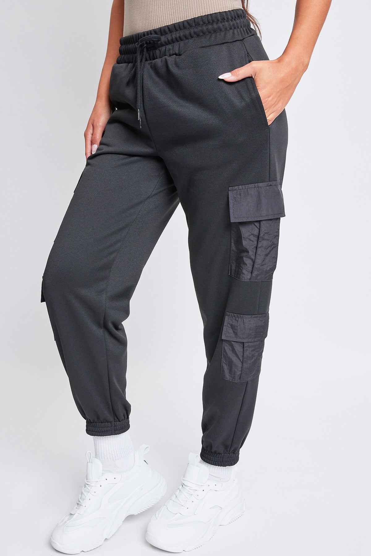 Junior Joggers with Nylon Cargo Pockets, Pack Of 6