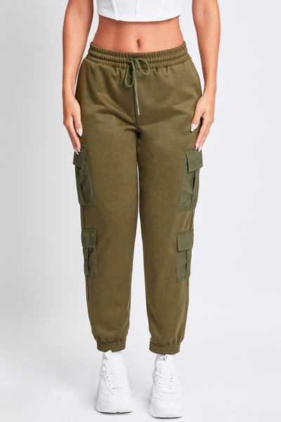 Junior Joggers with Nylon Cargo Pockets, Pack Of 6