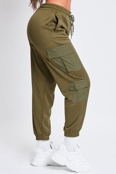 Junior Joggers with Nylon Cargo Pockets, Pack Of 6