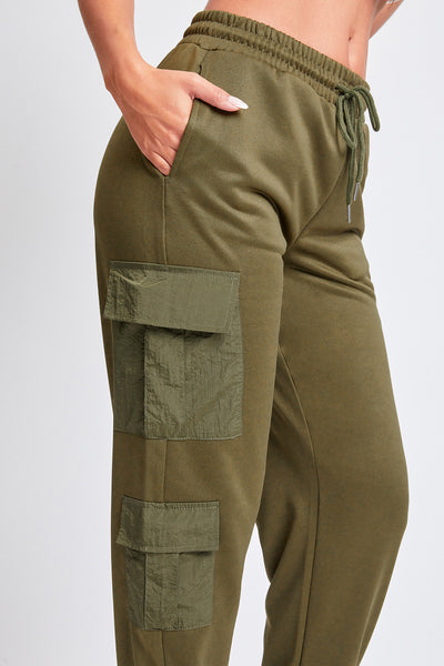 Junior Joggers with Nylon Cargo Pockets, Pack Of 6