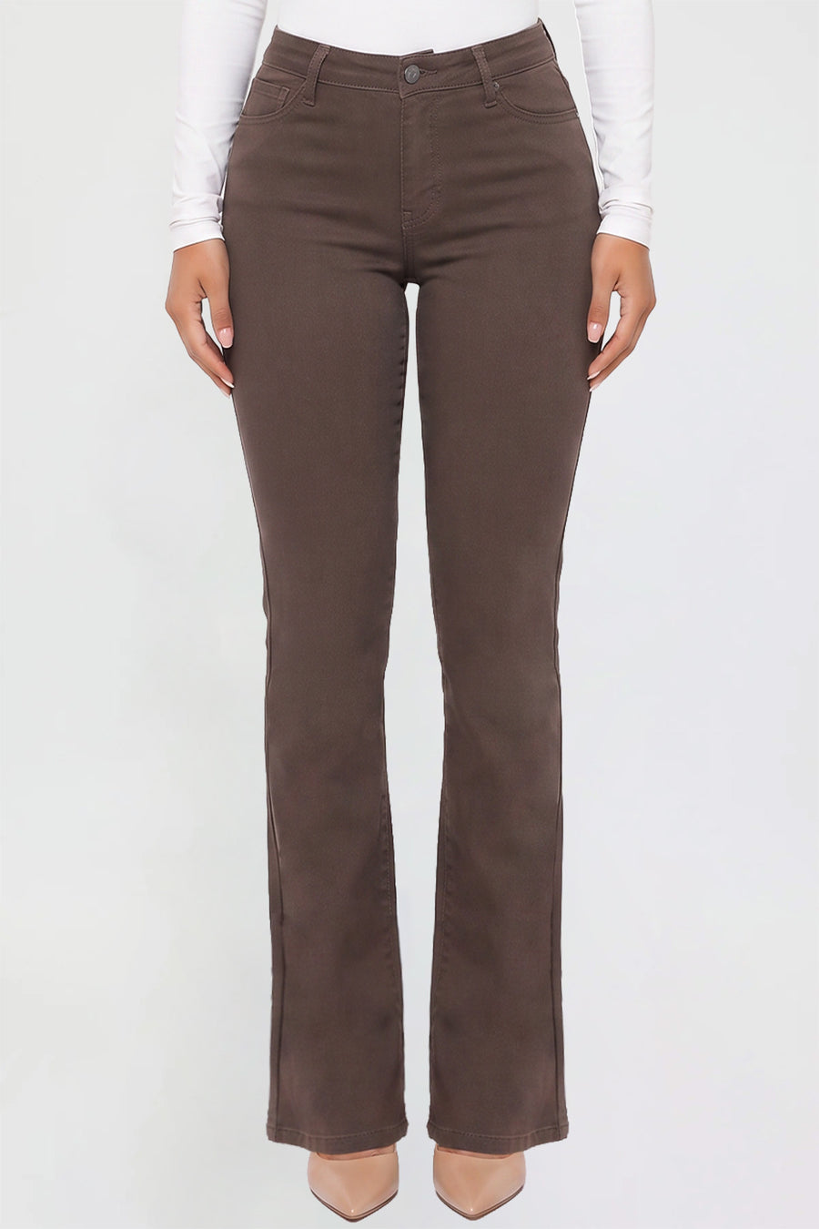 Junior Hyperstretch High Rise Wide Leg Pants, Pack of 6