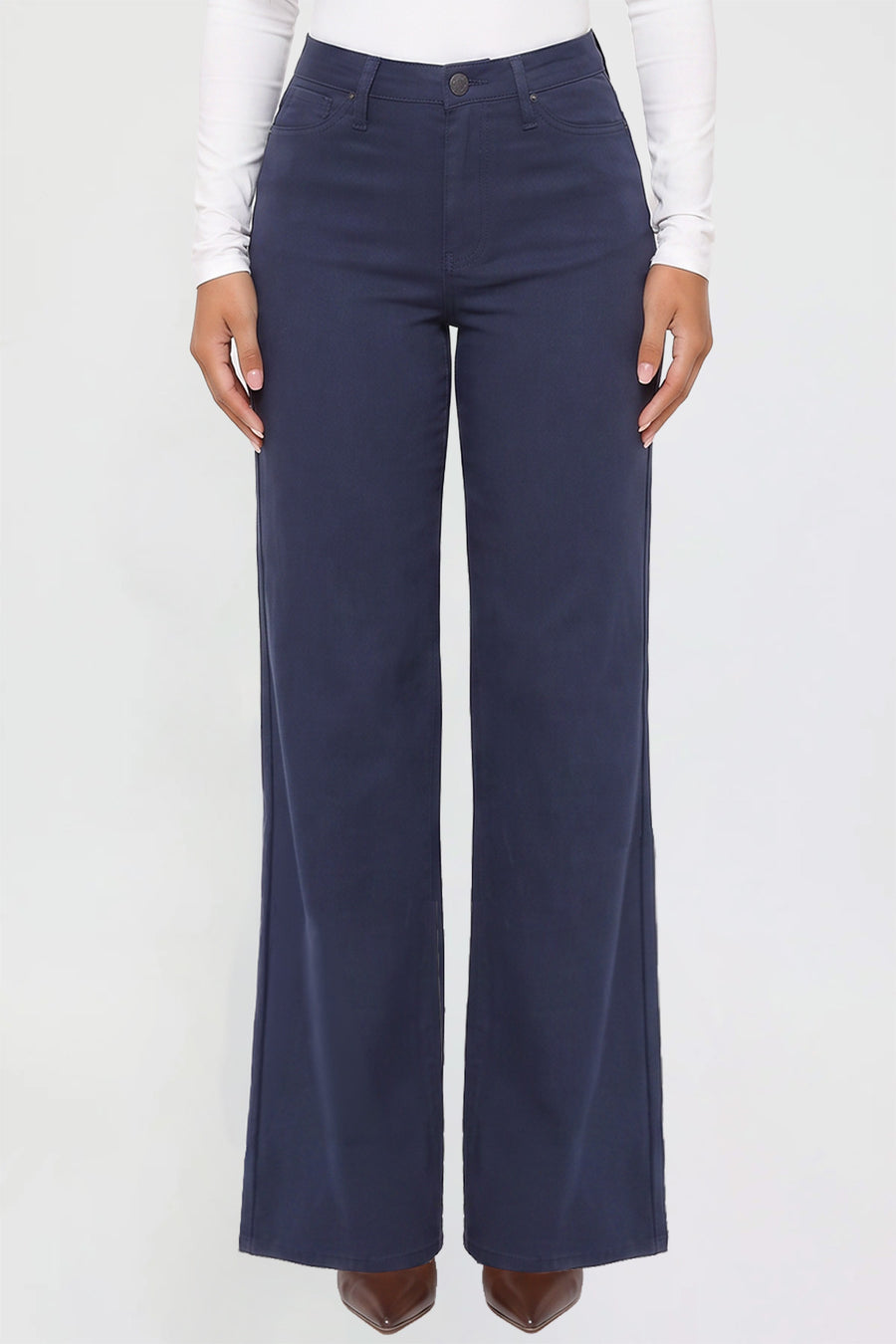Junior Hyperstretch High Rise Wide Leg Pants, Pack of 6