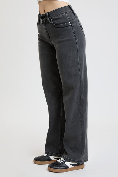 Junior Sustainable WannaBettaButt High Rise Straight Jeans, Pack of 12