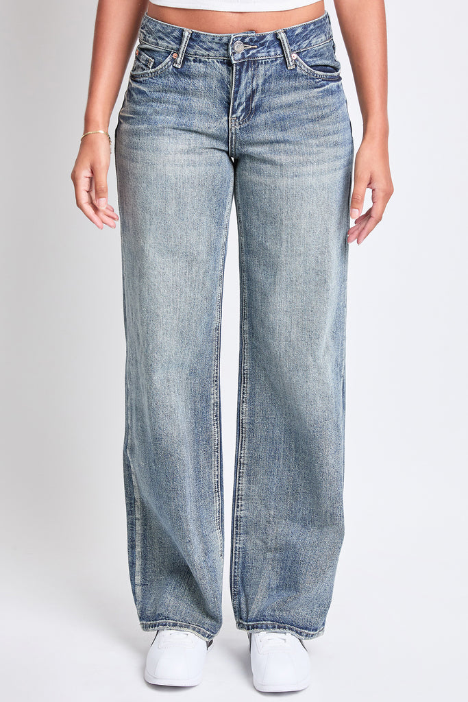 【PORTERNA】Dien Pigment Wide Jeans Caleb High Rise Stacked Waist Jean - Reflection – Pistola Denim