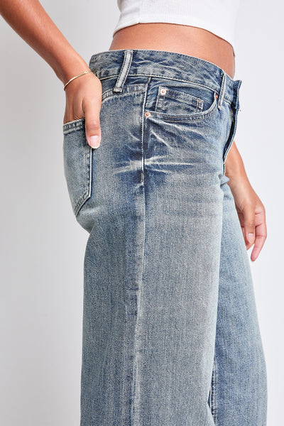 Low Rise Wide Leg Rigid Jeans, Pack of 12