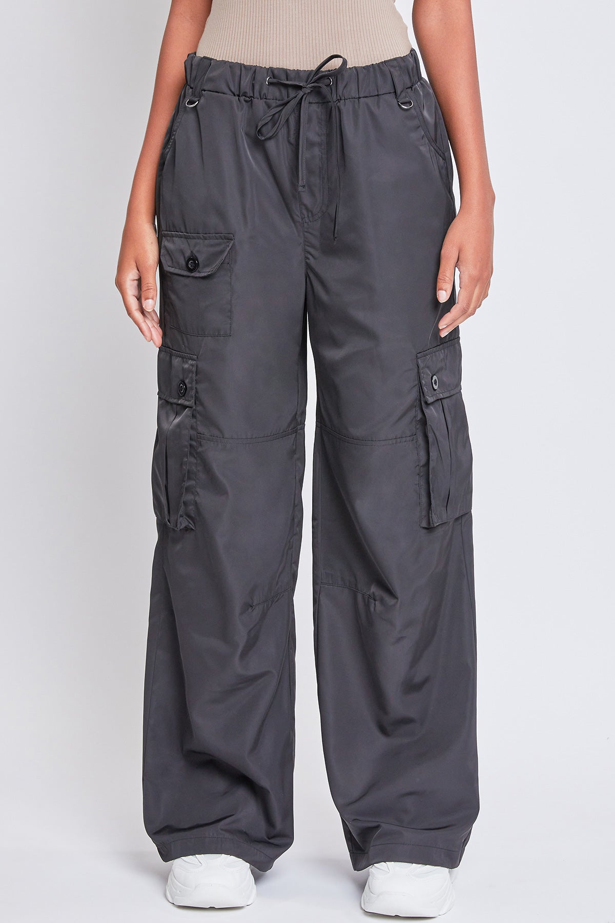 Relaxed Nylon Cargo Pants, Pack of 6