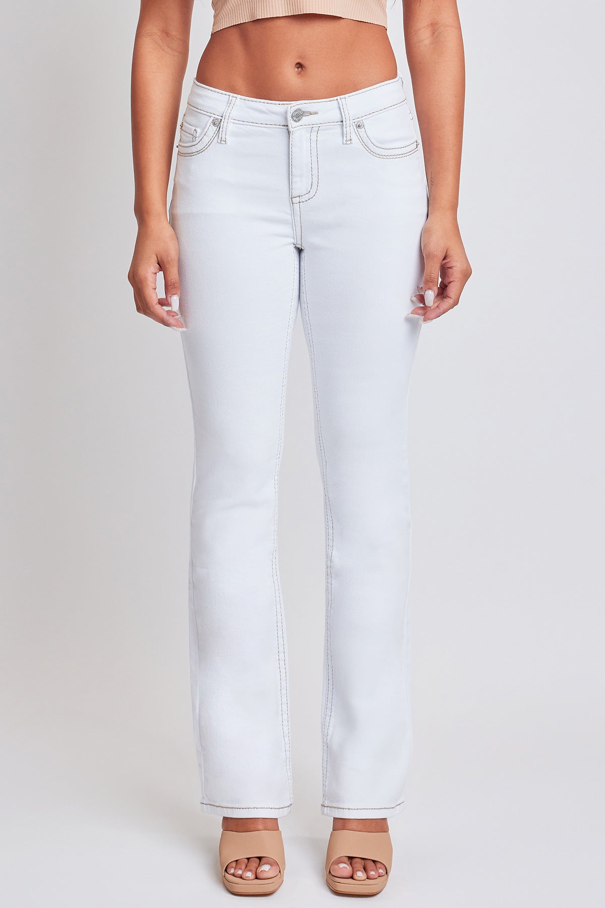 Heavy Stitch Mid-Rise Bootcut W/Embroidery, pack of 12
