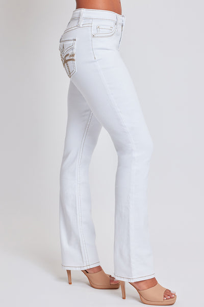 Heavy Stitch Mid-Rise Bootcut W/Embroidery, pack of 12