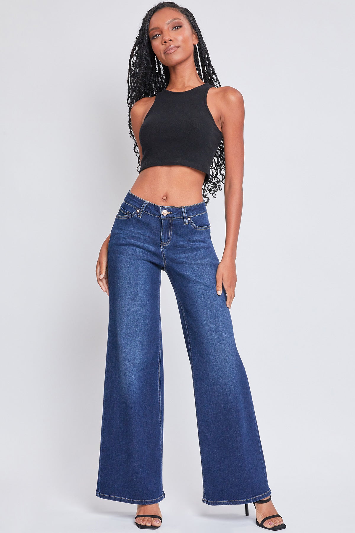 Junior Low Rise Wide Leg Jeans, pack of  12