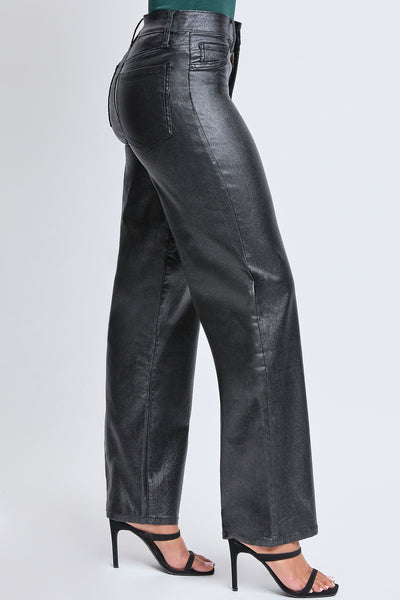 Junior High-Rise Hyperstretch Metallic Straight Leg , Pack Of 6