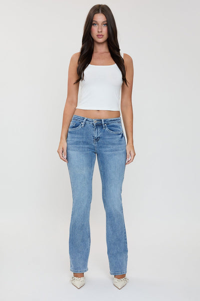 Jessie Mid Rise Bootcut Jeans, Pack of 12