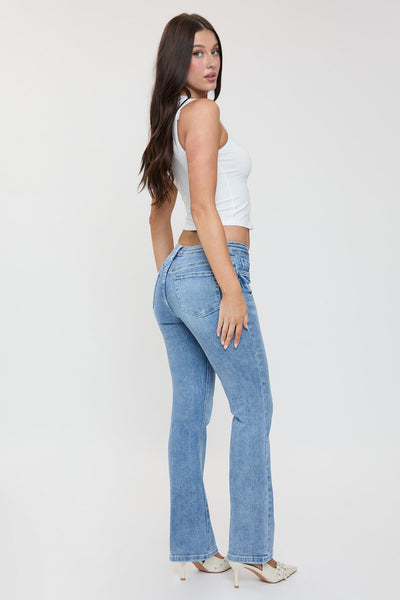 Jessie Mid Rise Bootcut Jeans, Pack of 12
