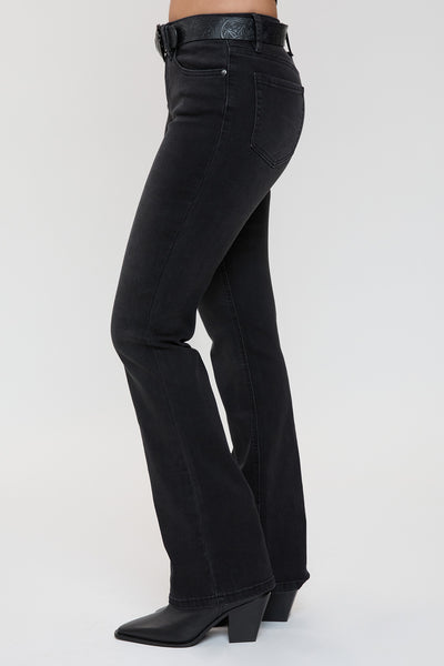 Jessie Mid Rise Premium Denim Belted Bootcut Jeans, Pack of 12