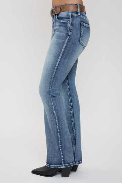 Junior Jessie Mid Rise Premium Denim Belted Bootcut Jeans, Pack of 12