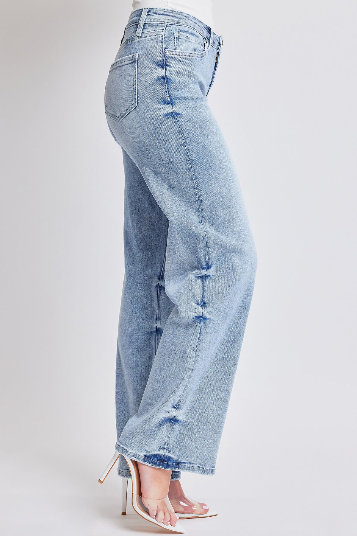 Mid Rise Wide Leg Premium Denim Jean, Pack of 12