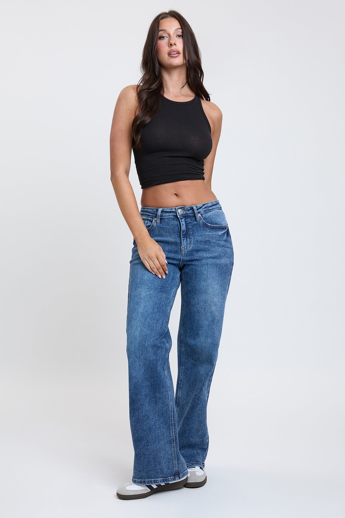 Bella High Rise Wide Leg Jeans, Pack of 12