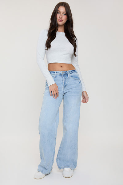 Bella High Rise Wide Leg Jeans, Pack of 12