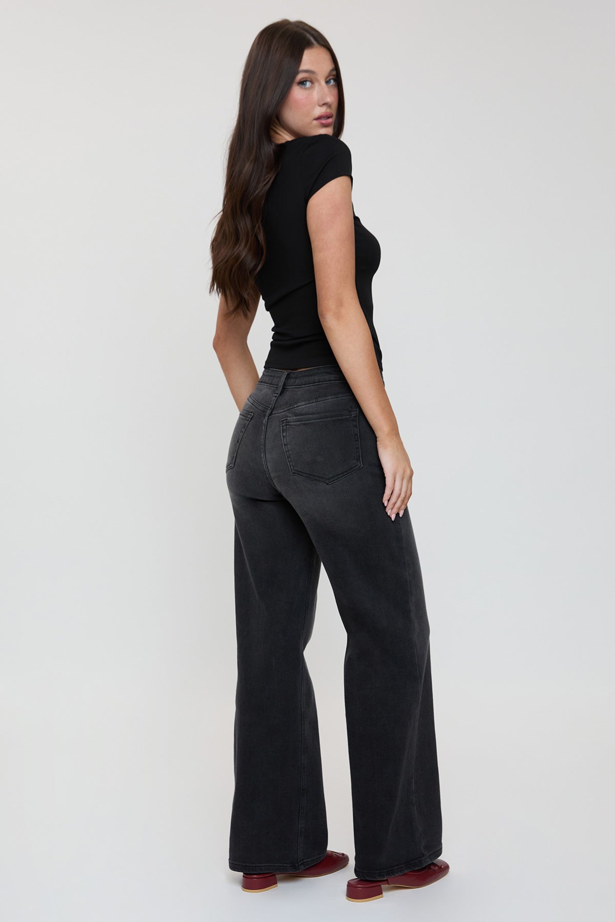Bella High Rise Wide Leg Jeans, Pack of 12