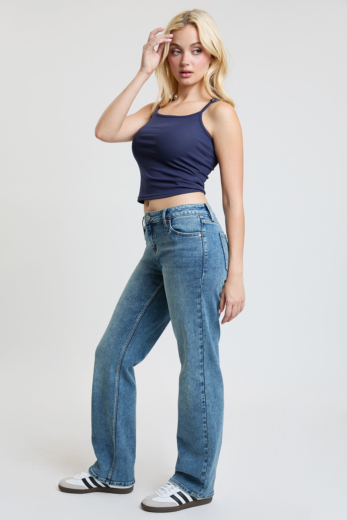 Mid Rise Maddy Straight Leg Jeans, Pack of 12