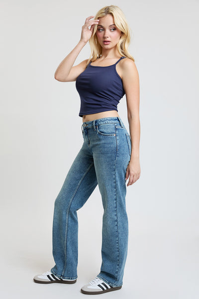 Mid Rise Maddy Straight Leg Jeans, Pack of 12