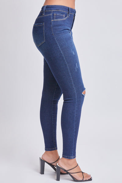Junior Basic 1-Button High-Rise Skinny Jean Made With Recycled Fibers Pack Of 12
