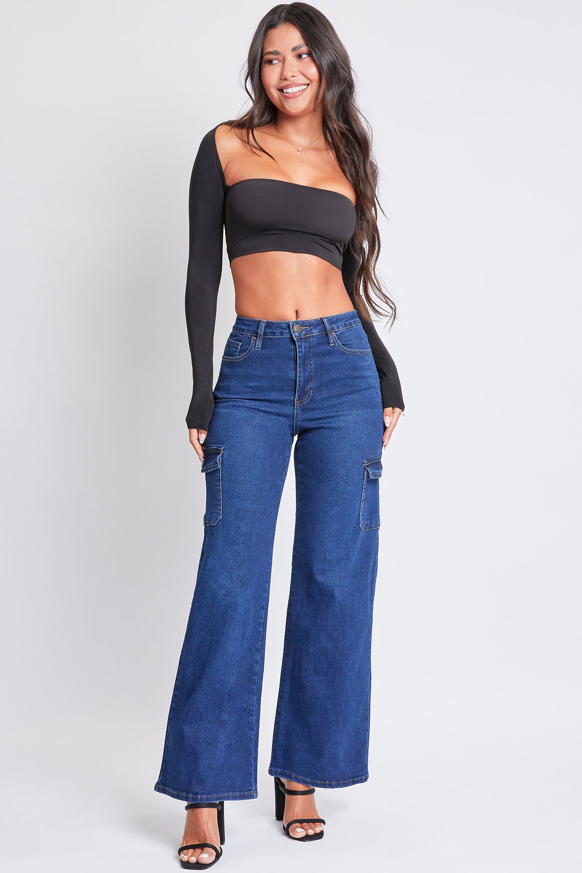 Junior Skater Cargo Wide Leg Jeans, Pack of 12