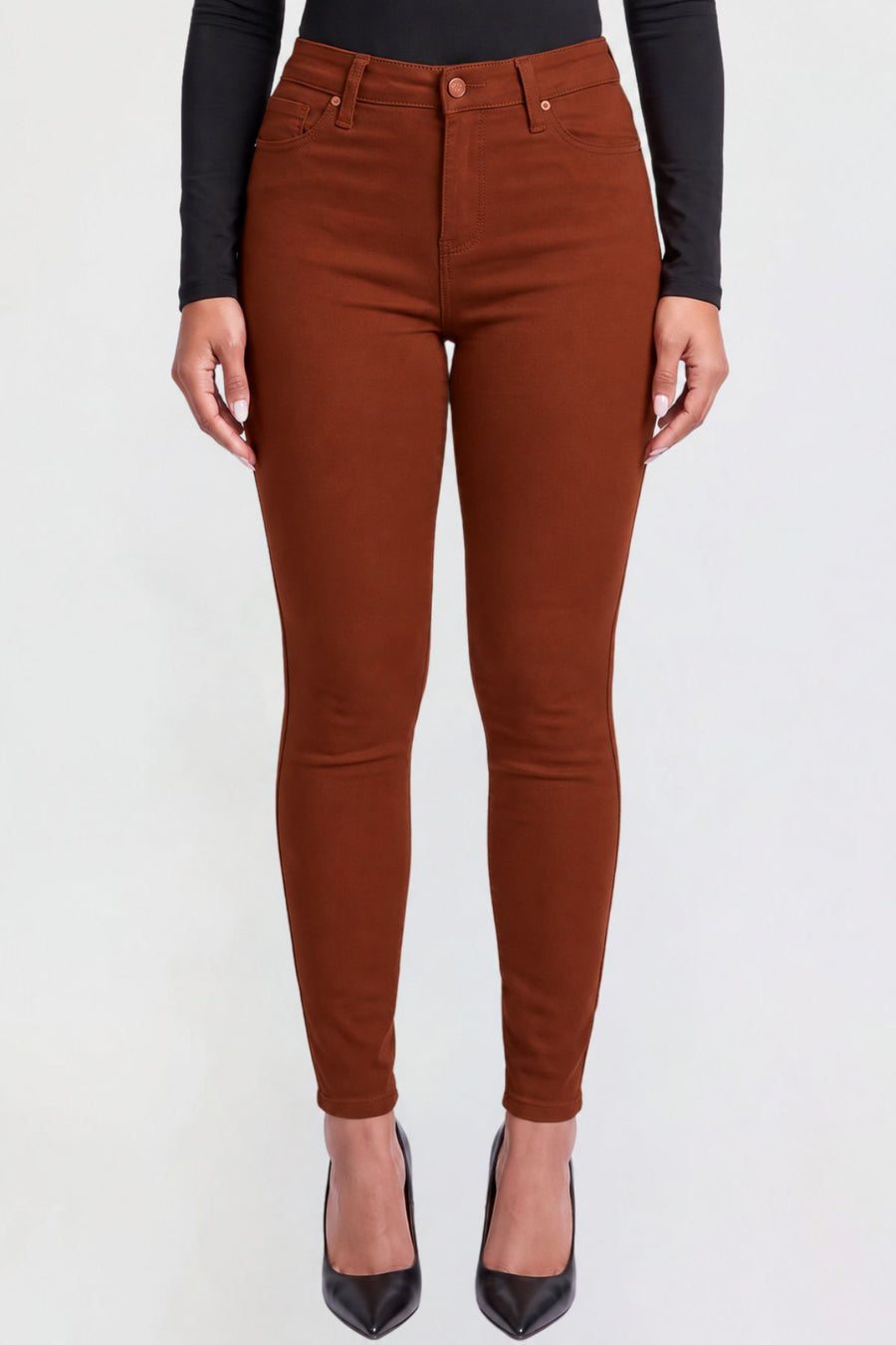 Junior Fall Hyperstretch Mid-Rise Skinny Pants COPPE, Pack of 6