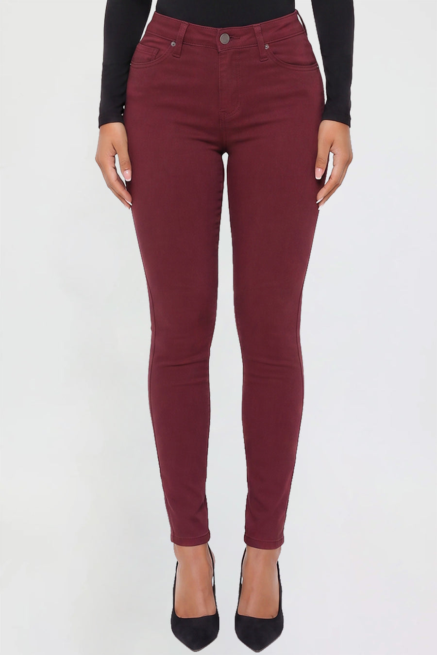 Junior Hyperstretch Mid-Rise Basic Skinny Pants, Pack of 6