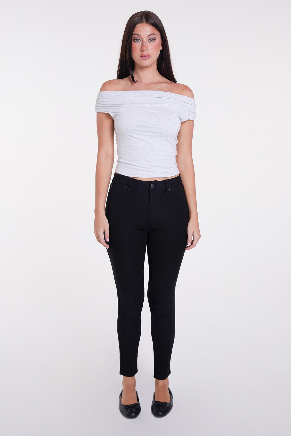 Hyperstretch Mid-Rise Skinny Jean, Pack of 6