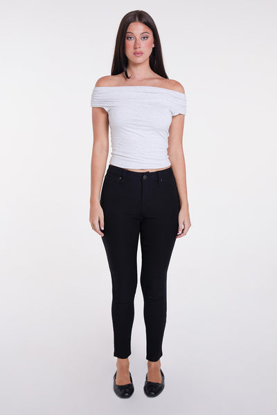 Hyperstretch Mid-Rise Skinny Jean, Pack of 6