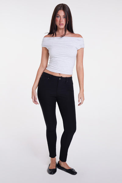 Hyperstretch Mid-Rise Skinny Jean, Pack of 6