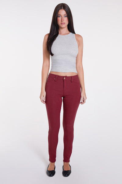 Fall Hyperstretch Mid-Rise Skinny Jean, Pack of 6