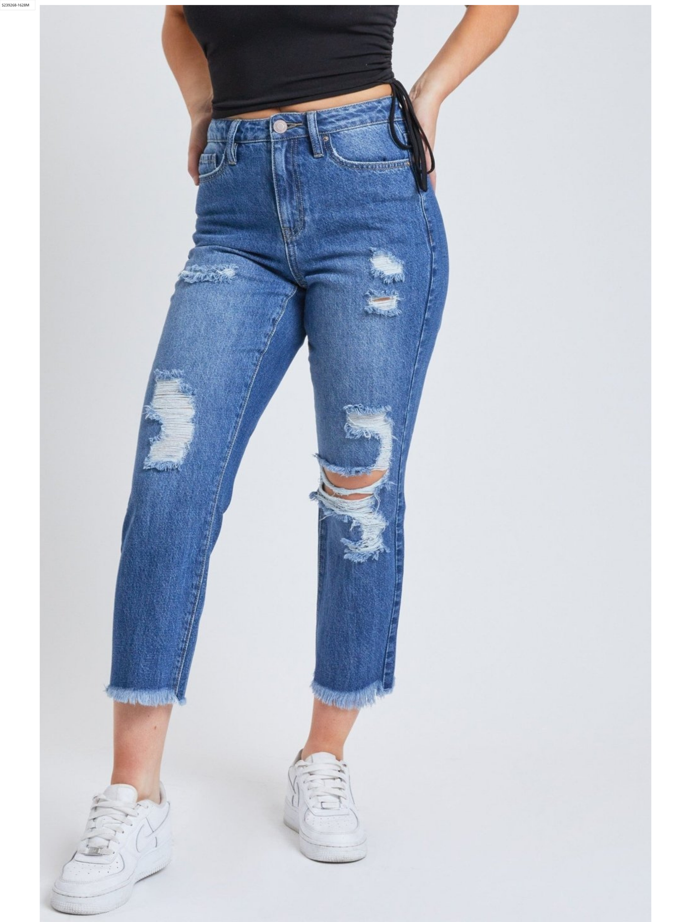 Dream Straight Leg Jean With Raw Hem, Pack Of 12