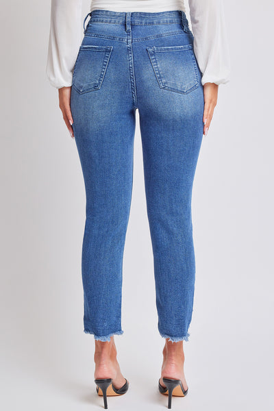 Junior Hybrid Dream High-Rise Slim Straight Jean With Frayed Hem, Pack of 12
