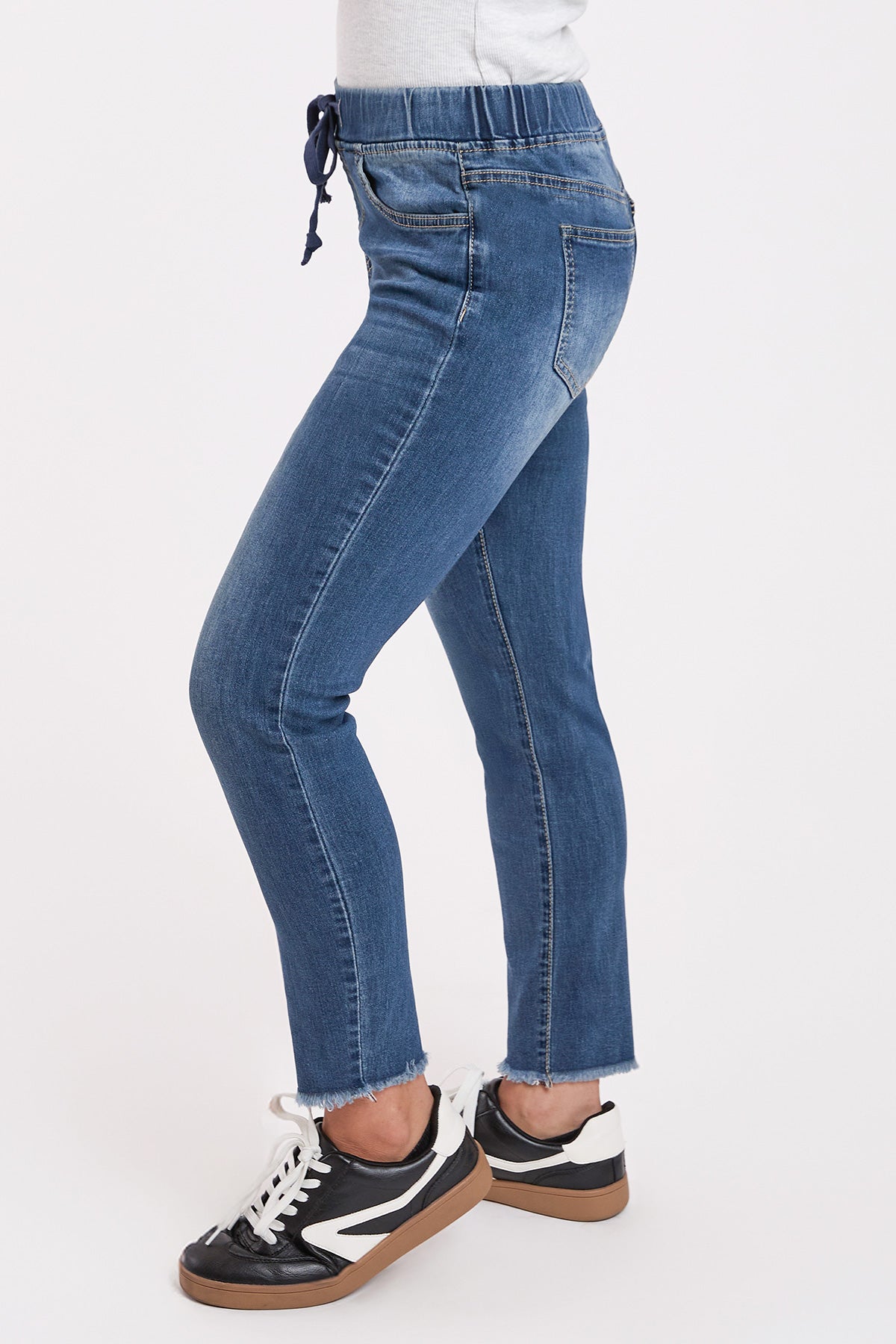 Petite High Rise Denim Ankle Jogger, Pack of 6