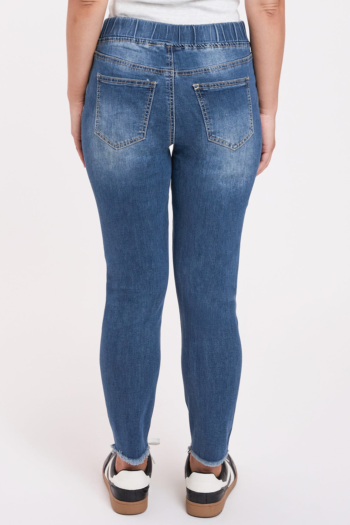 Petite High Rise Denim Ankle Jogger, Pack of 6