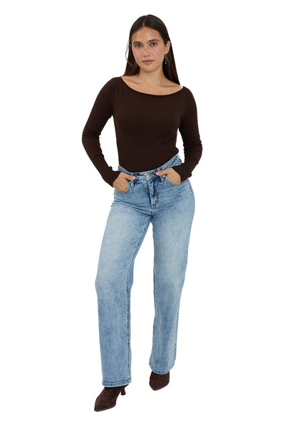 Hailey High Rise Wide Leg Jeans (PRE-ORDER 10/10 SHIP)