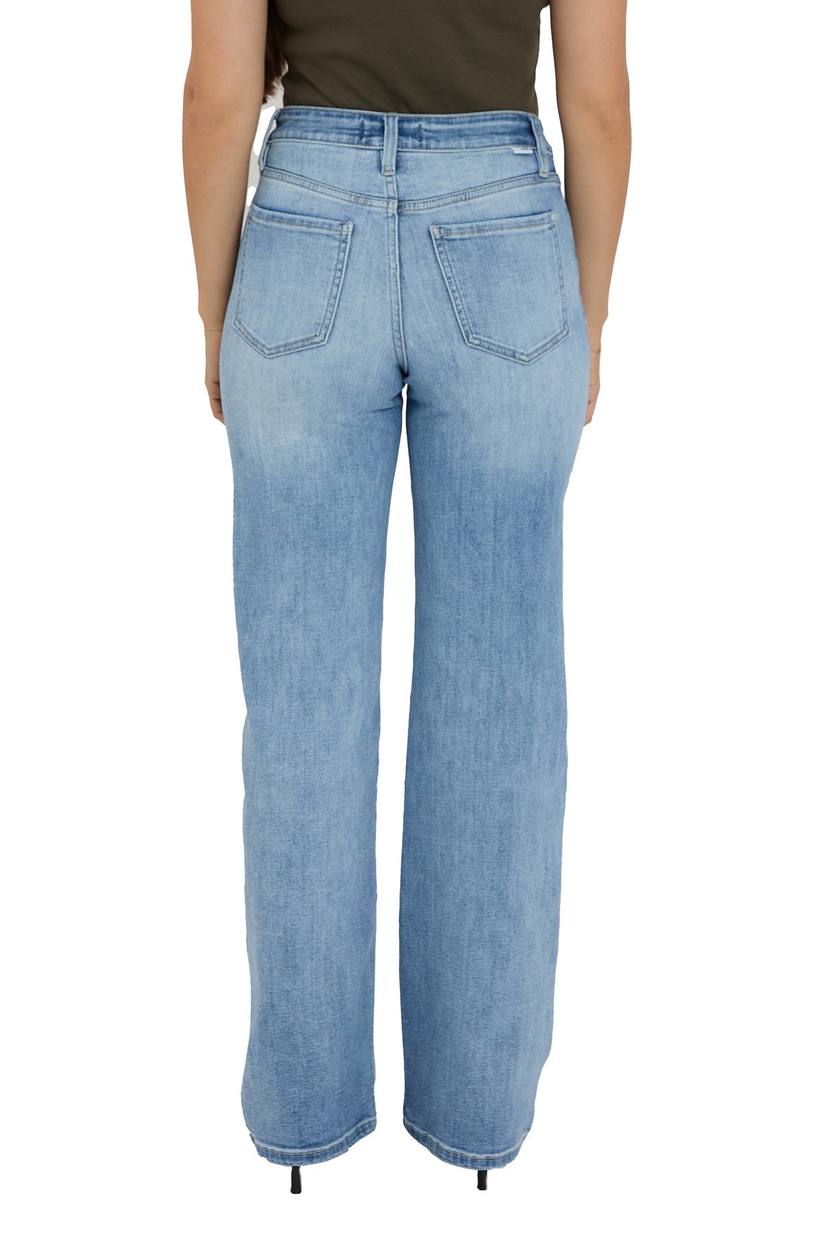 Hailey High Rise Wide Leg Jeans