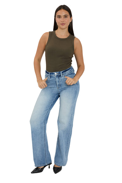 Hailey High Rise Wide Leg Jeans