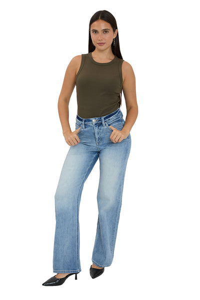 Hailey High Rise Wide Leg Jeans