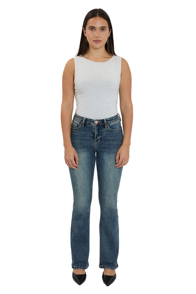 Mia High Rise Western Bootcut Jeans