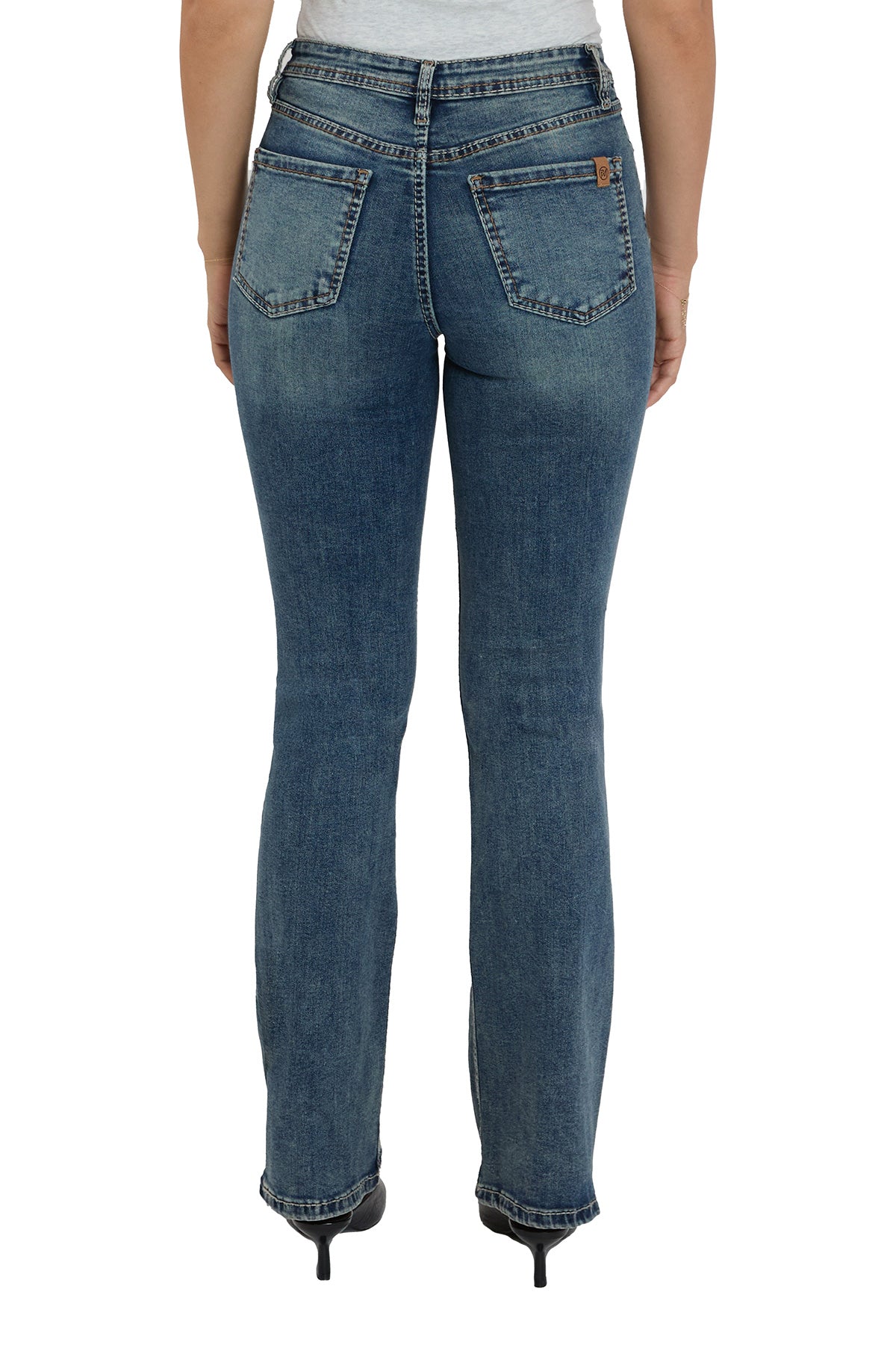 Mia High Rise Western Bootcut Jeans