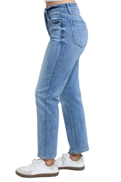 Dylan High Rise Cropped Straight Leg Jeans